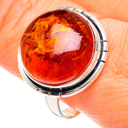 Baltic Amber Rings handcrafted by Ana Silver Co - RING88297