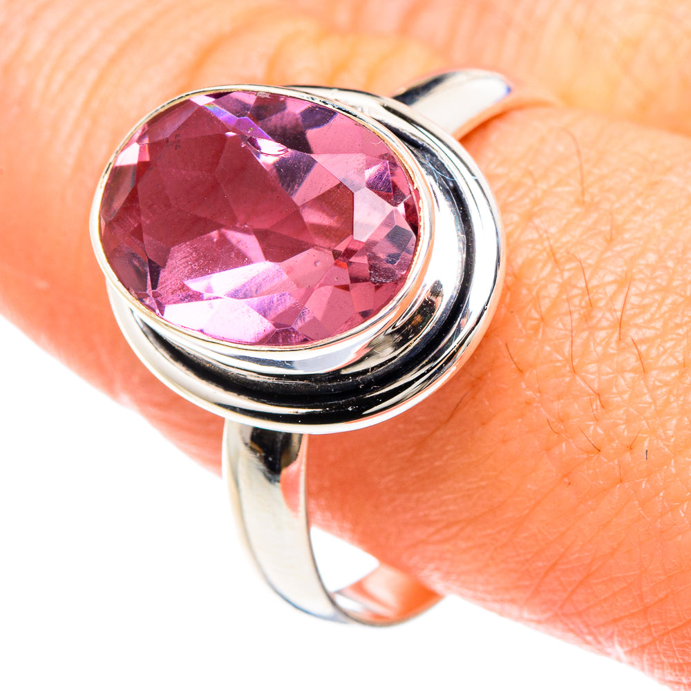 Color Change Alexandrite (Lab.) Rings handcrafted by Ana Silver Co - RING88302