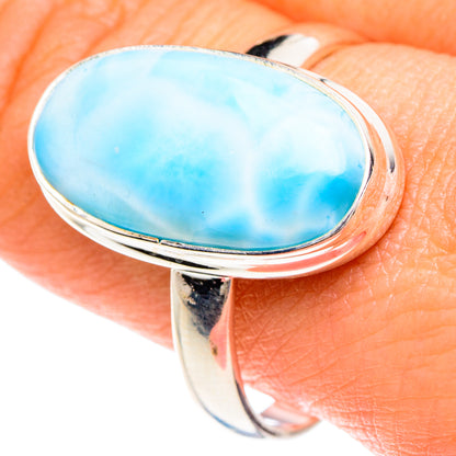 Larimar Rings handcrafted by Ana Silver Co - RING88309