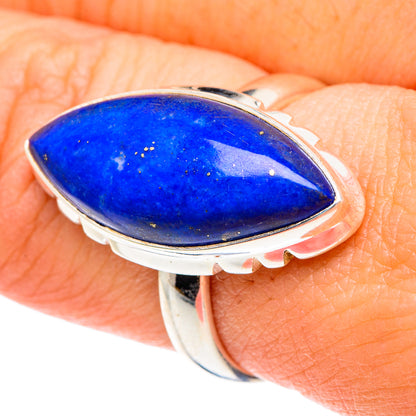 Lapis Lazuli Rings handcrafted by Ana Silver Co - RING88313