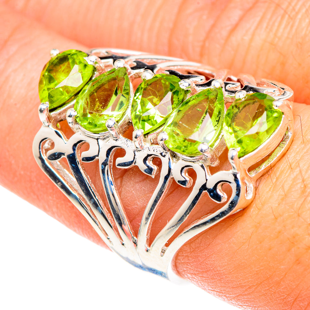 Peridot Rings handcrafted by Ana Silver Co - RING88319