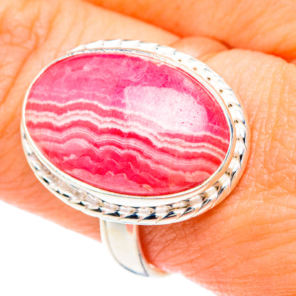 Rhodochrosite Rings handcrafted by Ana Silver Co - RING88325