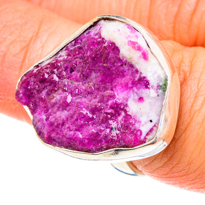 Ruby Fuchsite Rings handcrafted by Ana Silver Co - RING88327