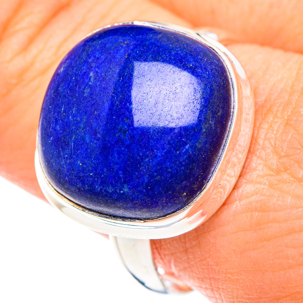 Lapis Lazuli Rings handcrafted by Ana Silver Co - RING88333