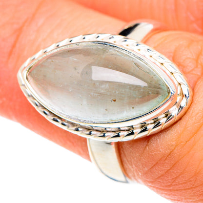 Aqua Chalcedony Rings handcrafted by Ana Silver Co - RING88340