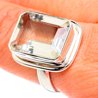 White Quartz Rings handcrafted by Ana Silver Co - RING88341