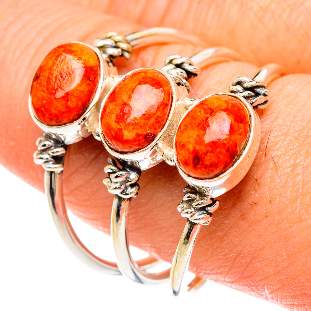 Sponge Coral Rings handcrafted by Ana Silver Co - RING88345