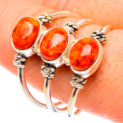 Sponge Coral Rings handcrafted by Ana Silver Co - RING88345