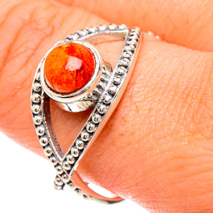 Sponge Coral Rings handcrafted by Ana Silver Co - RING88346