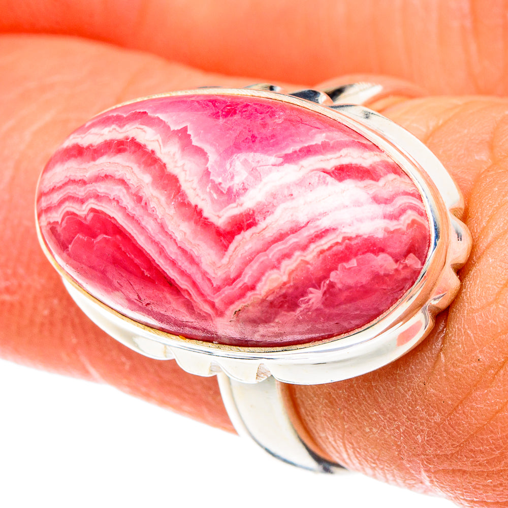 Rhodochrosite Rings handcrafted by Ana Silver Co - RING88349