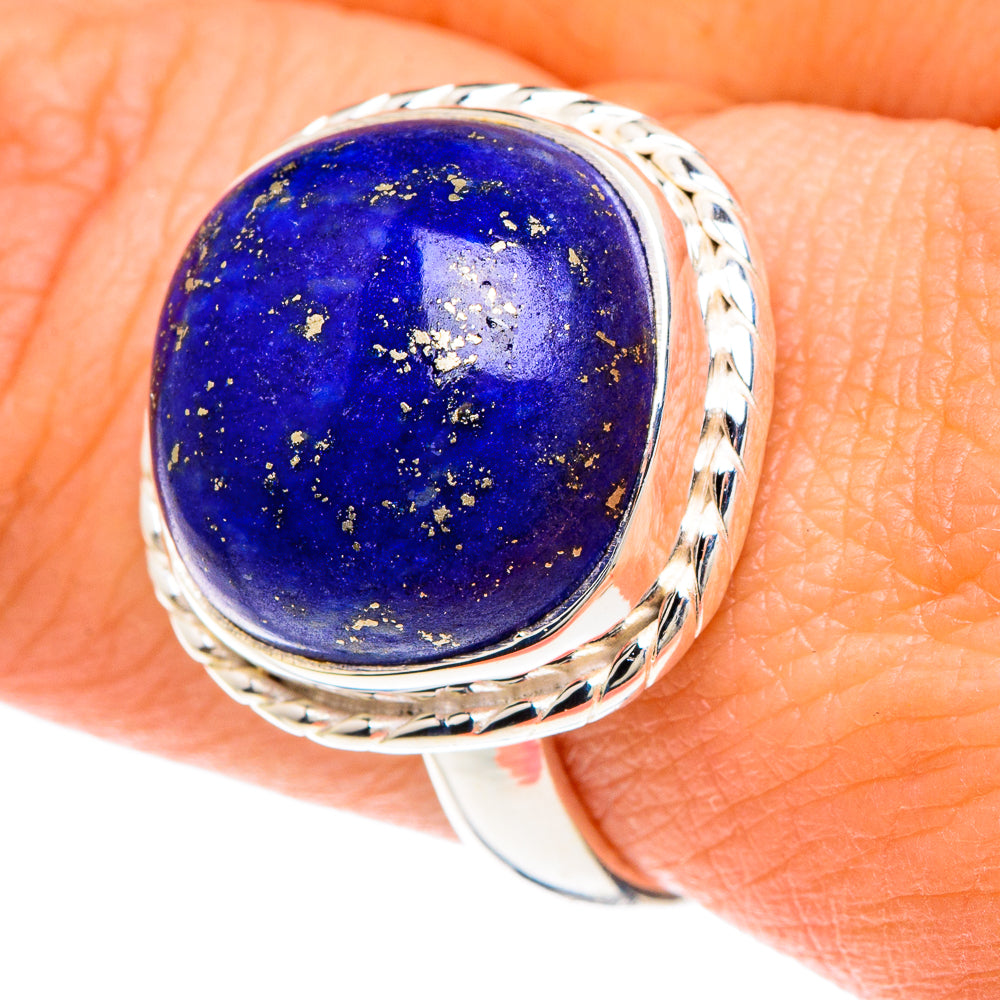 Lapis Lazuli Rings handcrafted by Ana Silver Co - RING88356