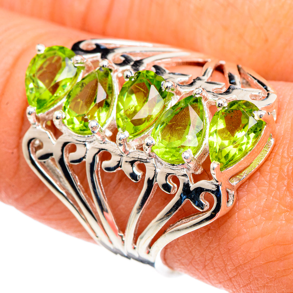 Peridot Rings handcrafted by Ana Silver Co - RING88366