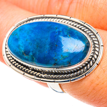 Chrysocolla Rings handcrafted by Ana Silver Co - RING88384