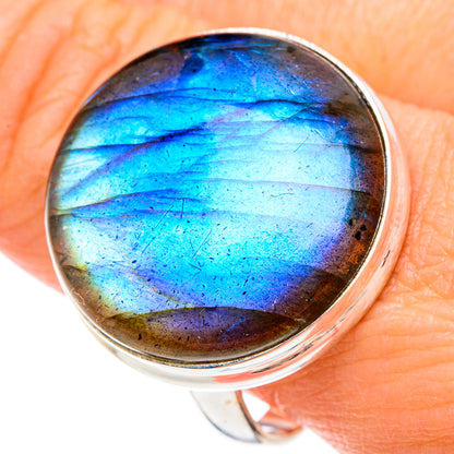 Labradorite Rings handcrafted by Ana Silver Co - RING88387