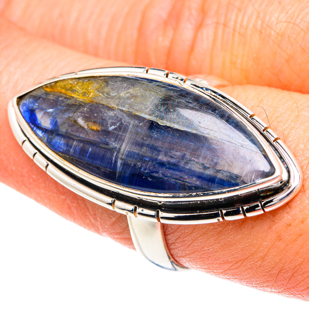 Kyanite Rings handcrafted by Ana Silver Co - RING88417