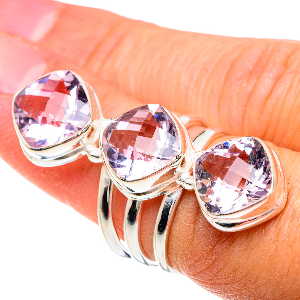 Kunzite Rings handcrafted by Ana Silver Co - RING88432