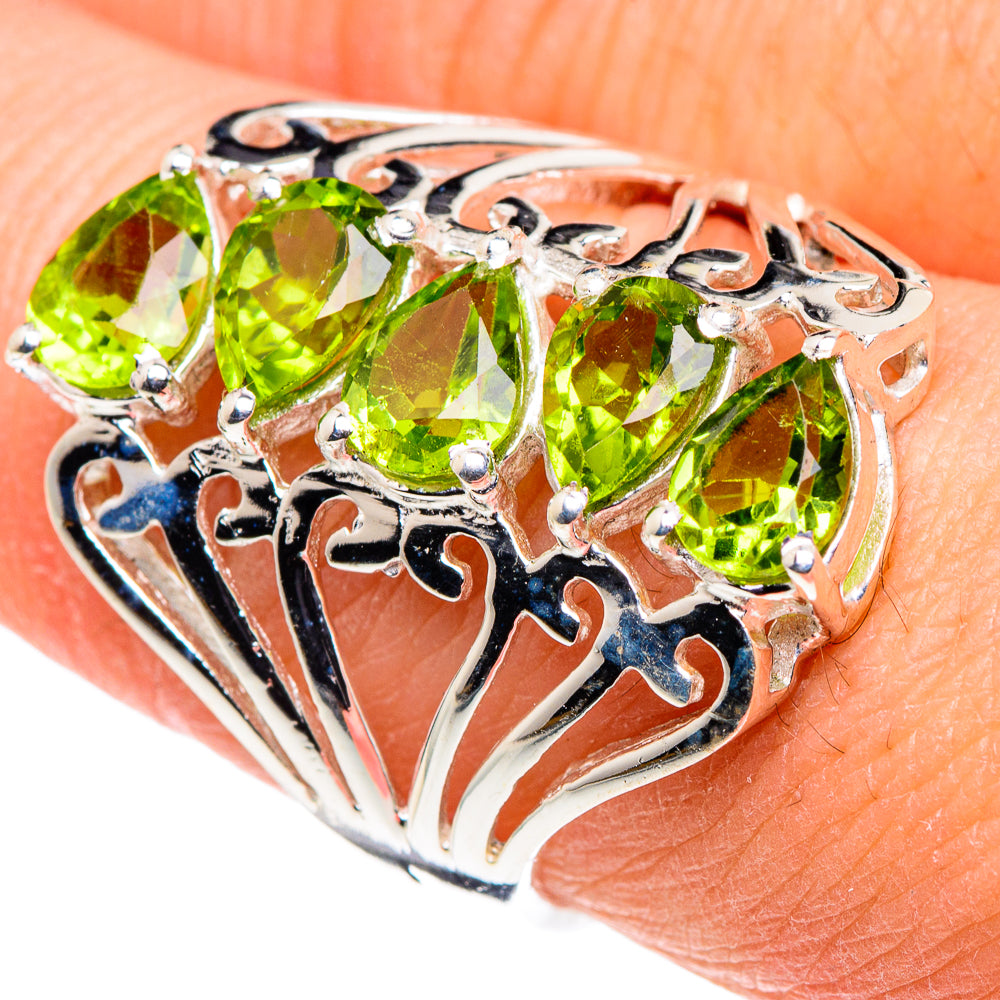 Peridot Rings handcrafted by Ana Silver Co - RING88445