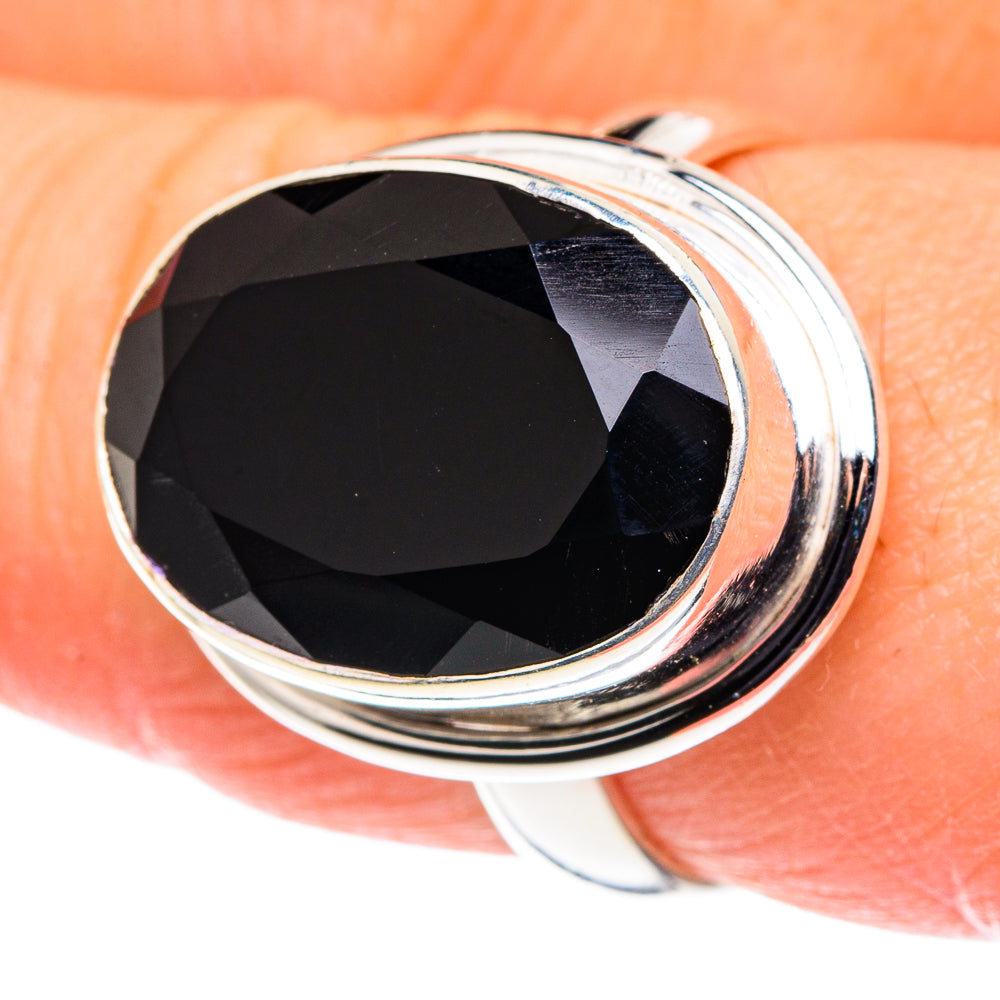 Black Onyx Rings handcrafted by Ana Silver Co - RING88460