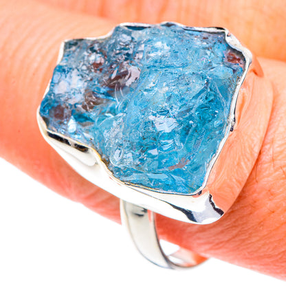Aquamarine Rings handcrafted by Ana Silver Co - RING88471