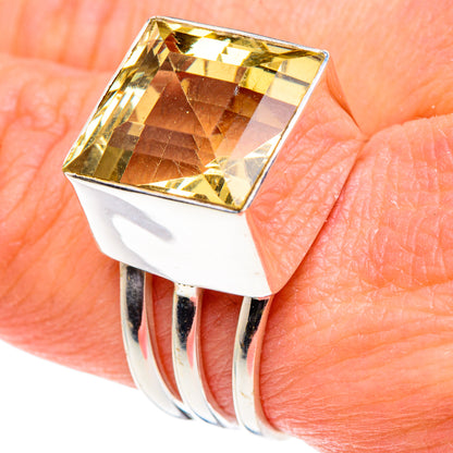 Citrine Rings handcrafted by Ana Silver Co - RING88495