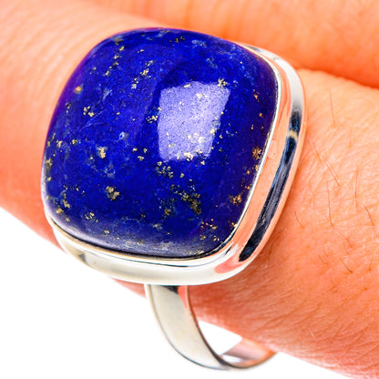 Lapis Lazuli Rings handcrafted by Ana Silver Co - RING88497