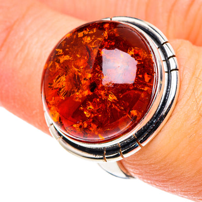 Baltic Amber Rings handcrafted by Ana Silver Co - RING88506