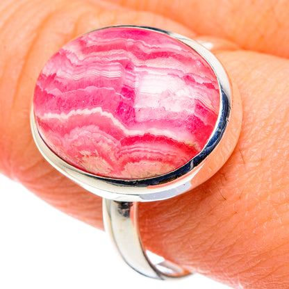Rhodochrosite Rings handcrafted by Ana Silver Co - RING88510