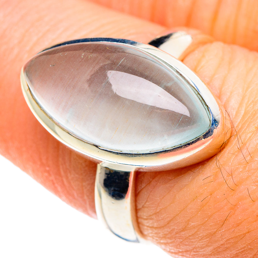 Aqua Chalcedony Rings handcrafted by Ana Silver Co - RING88522
