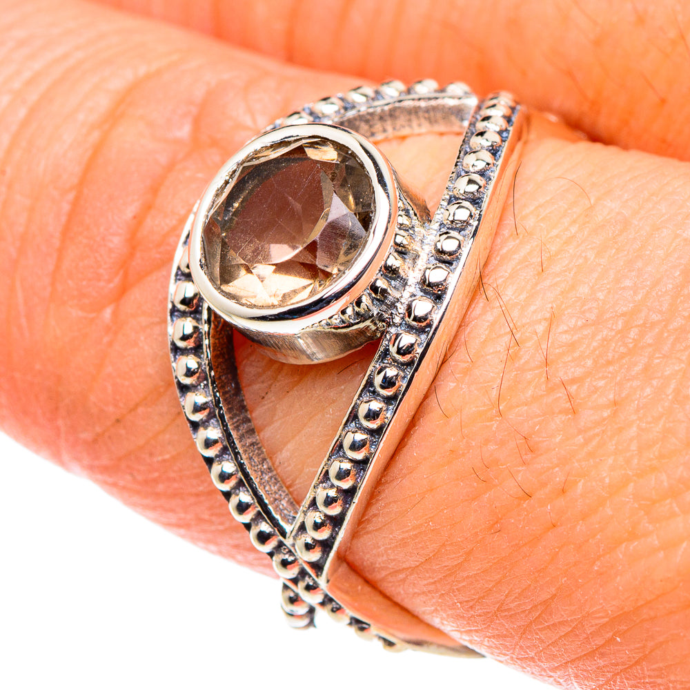 Smoky Quartz Rings handcrafted by Ana Silver Co - RING88530