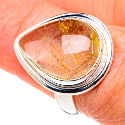 Rutilated Quartz Rings handcrafted by Ana Silver Co - RING88540