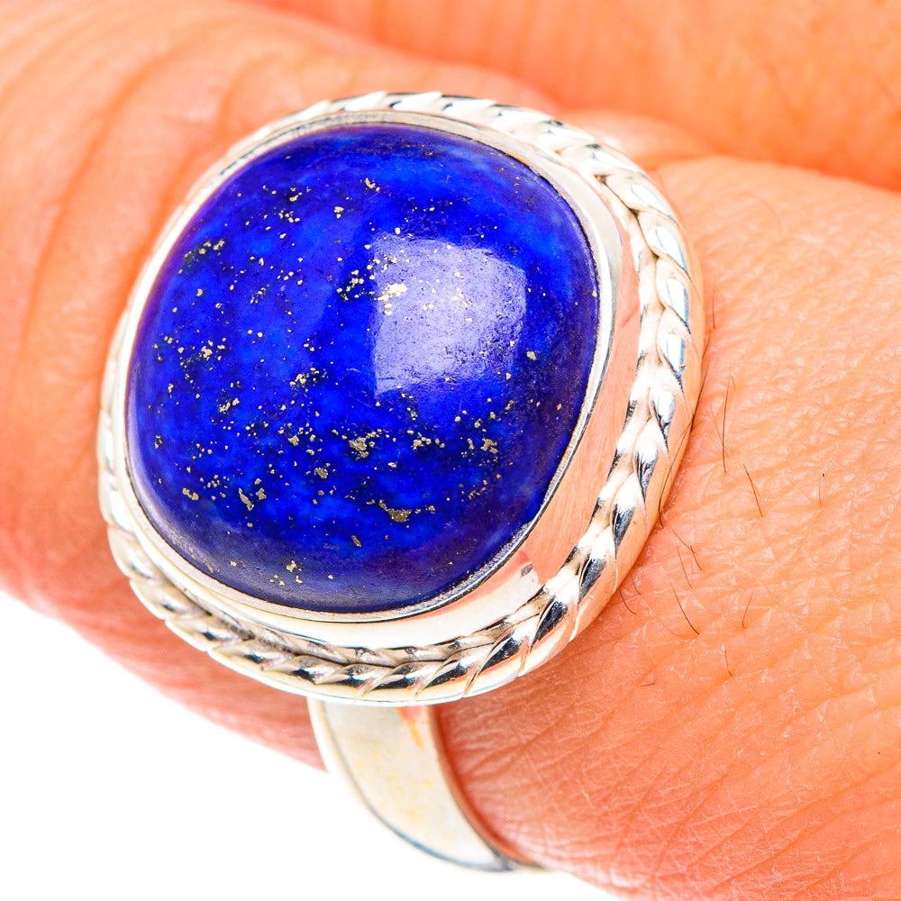 Lapis Lazuli Rings handcrafted by Ana Silver Co - RING88570