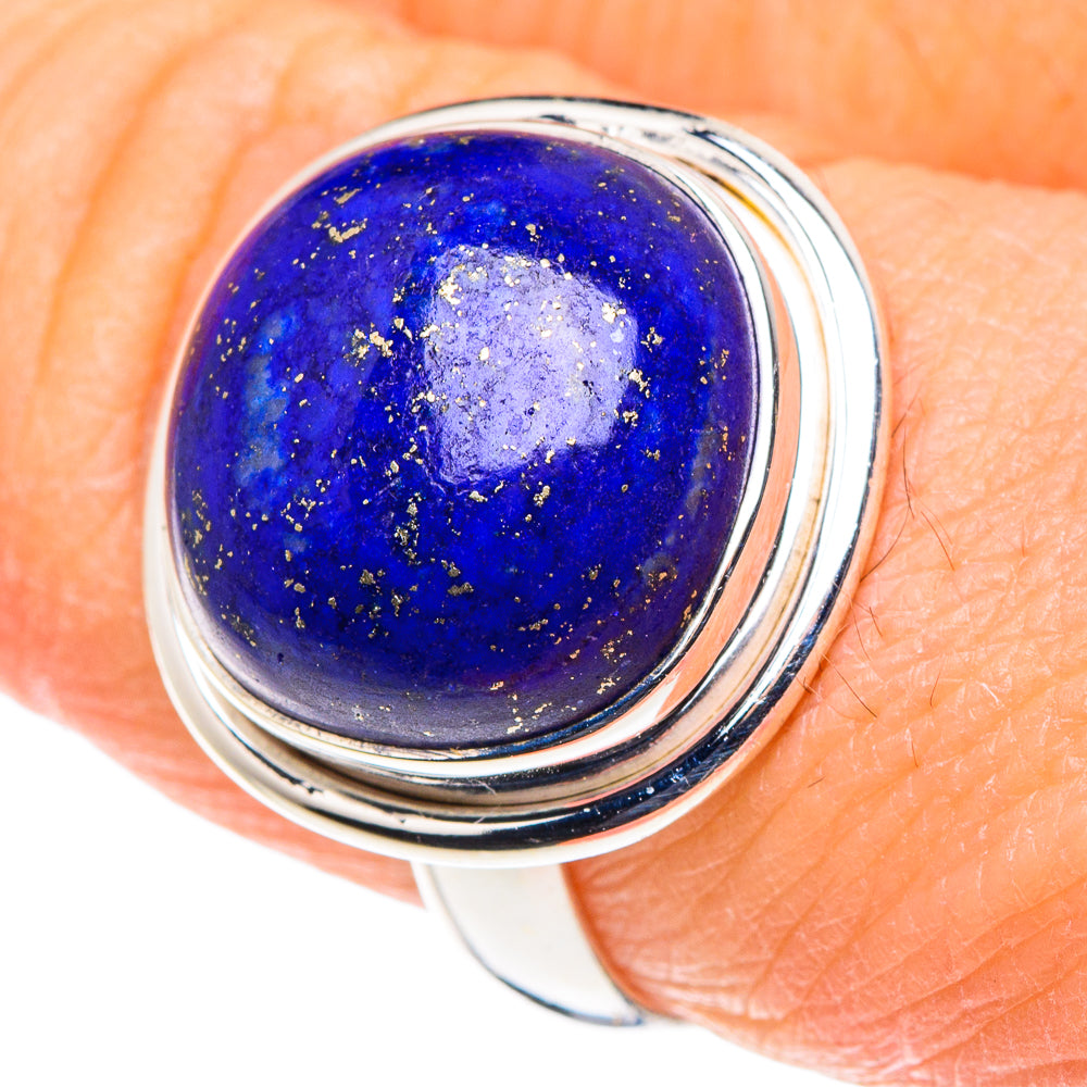 Lapis Lazuli Rings handcrafted by Ana Silver Co - RING88589