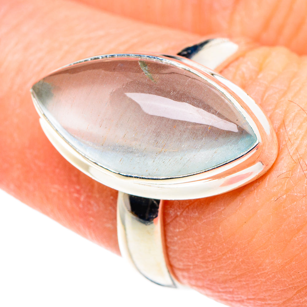 Aqua Chalcedony Rings handcrafted by Ana Silver Co - RING88613