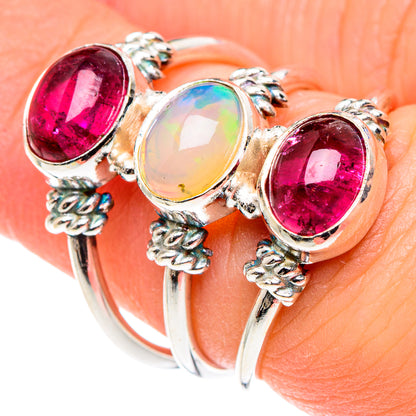 Ethiopian Opal Rings handcrafted by Ana Silver Co - RING88624