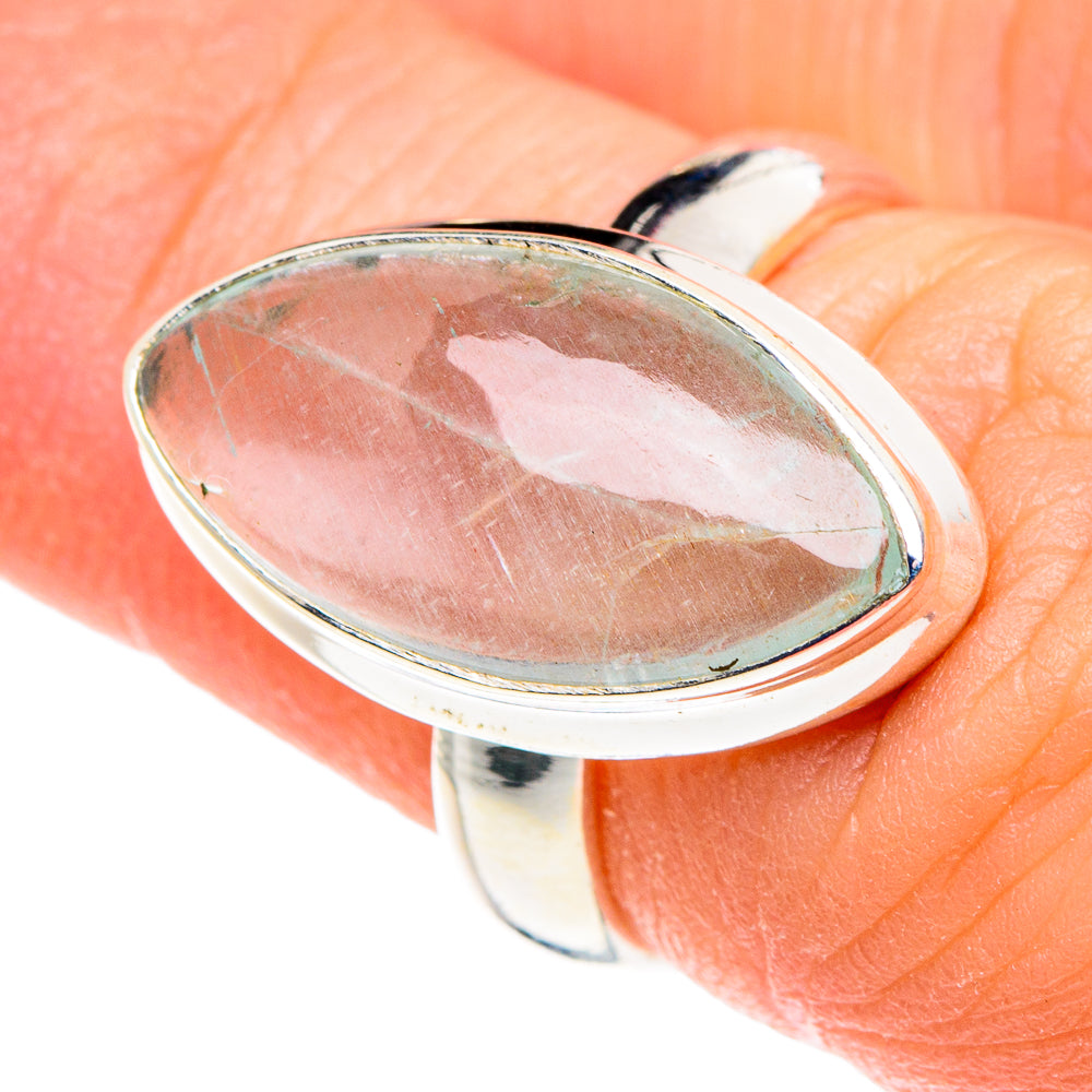 Aqua Chalcedony Rings handcrafted by Ana Silver Co - RING88629