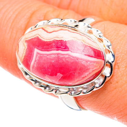Rhodochrosite Rings handcrafted by Ana Silver Co - RING88634