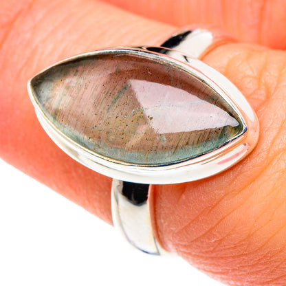 Aqua Chalcedony Rings handcrafted by Ana Silver Co - RING88641