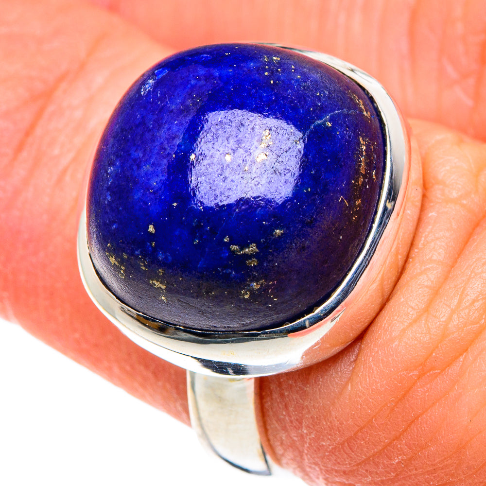 Lapis Lazuli Rings handcrafted by Ana Silver Co - RING88642