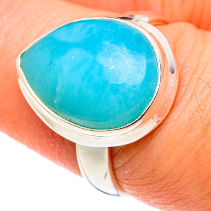 Larimar Rings handcrafted by Ana Silver Co - RING88658