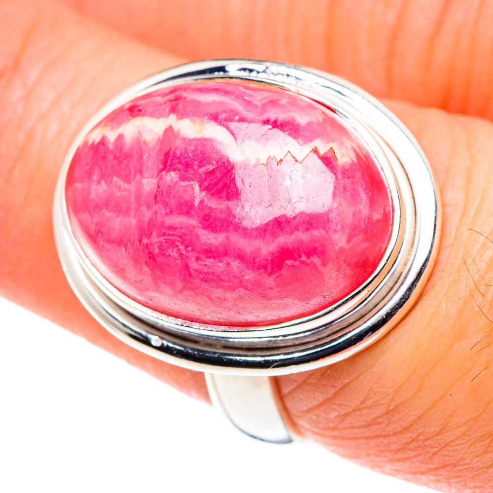 Rhodochrosite Rings handcrafted by Ana Silver Co - RING88663