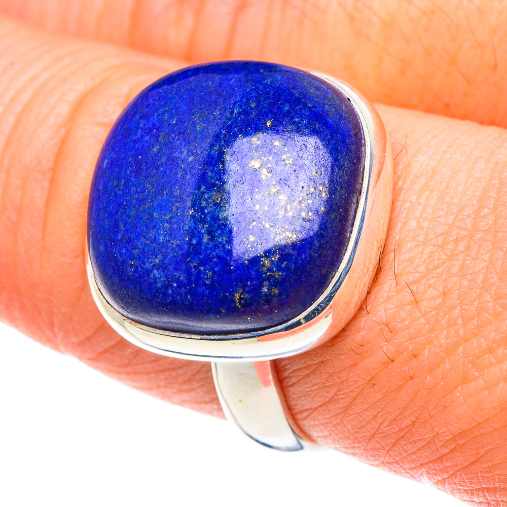 Lapis Lazuli Rings handcrafted by Ana Silver Co - RING88668