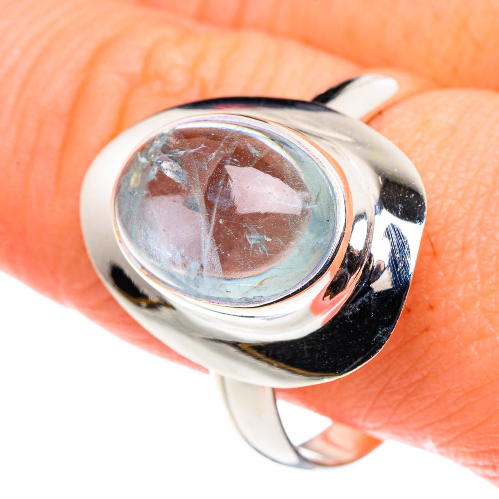 Aqua Chalcedony Rings handcrafted by Ana Silver Co - RING88671