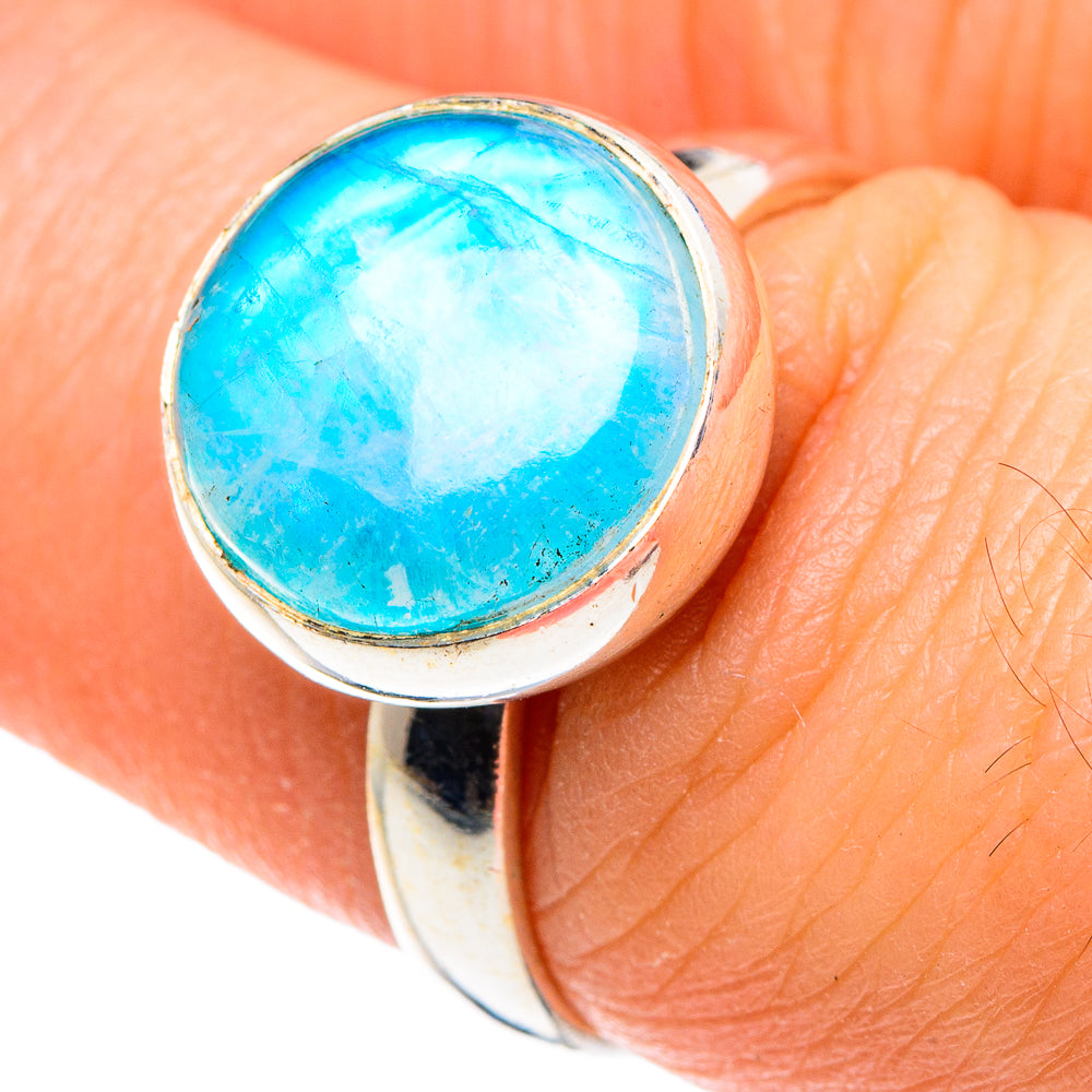 Larimar Rings handcrafted by Ana Silver Co - RING88676
