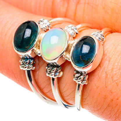 Ethiopian Opal Rings handcrafted by Ana Silver Co - RING88682