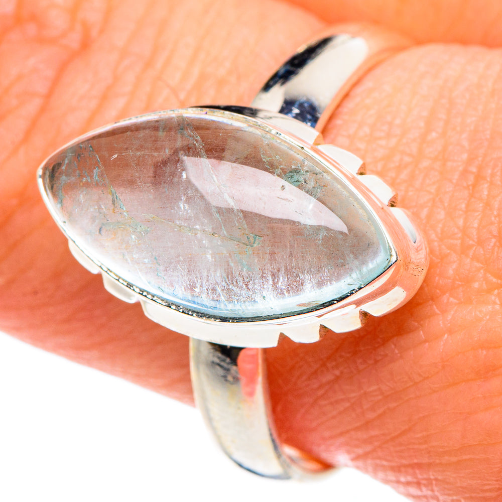 Aquamarine Rings handcrafted by Ana Silver Co - RING88684
