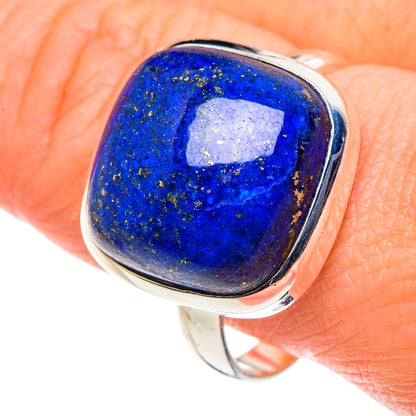 Lapis Lazuli Rings handcrafted by Ana Silver Co - RING88685