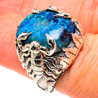 Shattuckite Rings handcrafted by Ana Silver Co - RING88689