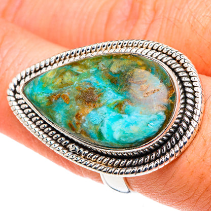 Peruvian Opal Rings handcrafted by Ana Silver Co - RING88690