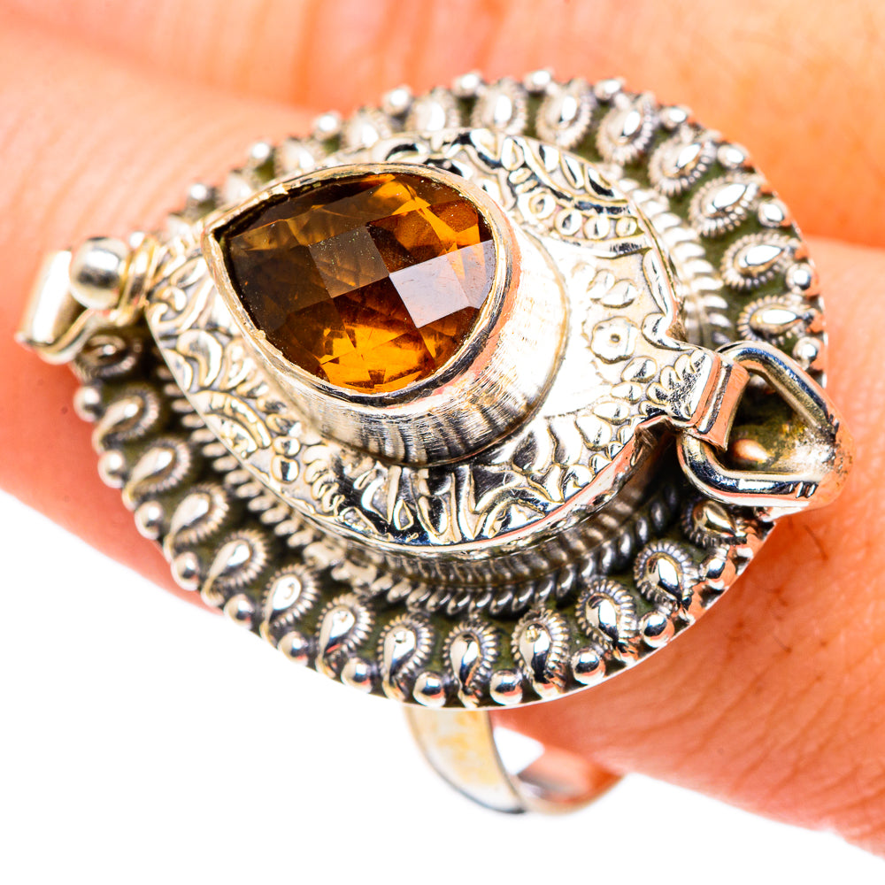 Smoky Quartz Rings handcrafted by Ana Silver Co - RING88702