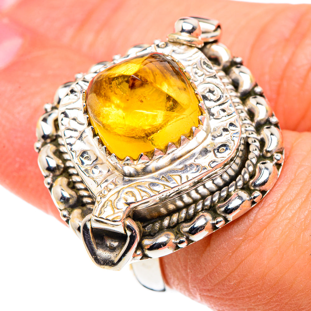 Citrine Rings handcrafted by Ana Silver Co - RING88707